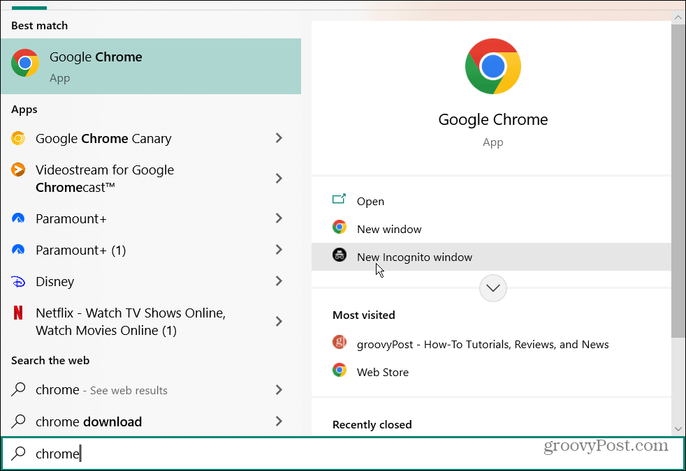 Échec du téléchargement de l'erreur de réseau dans Chrome