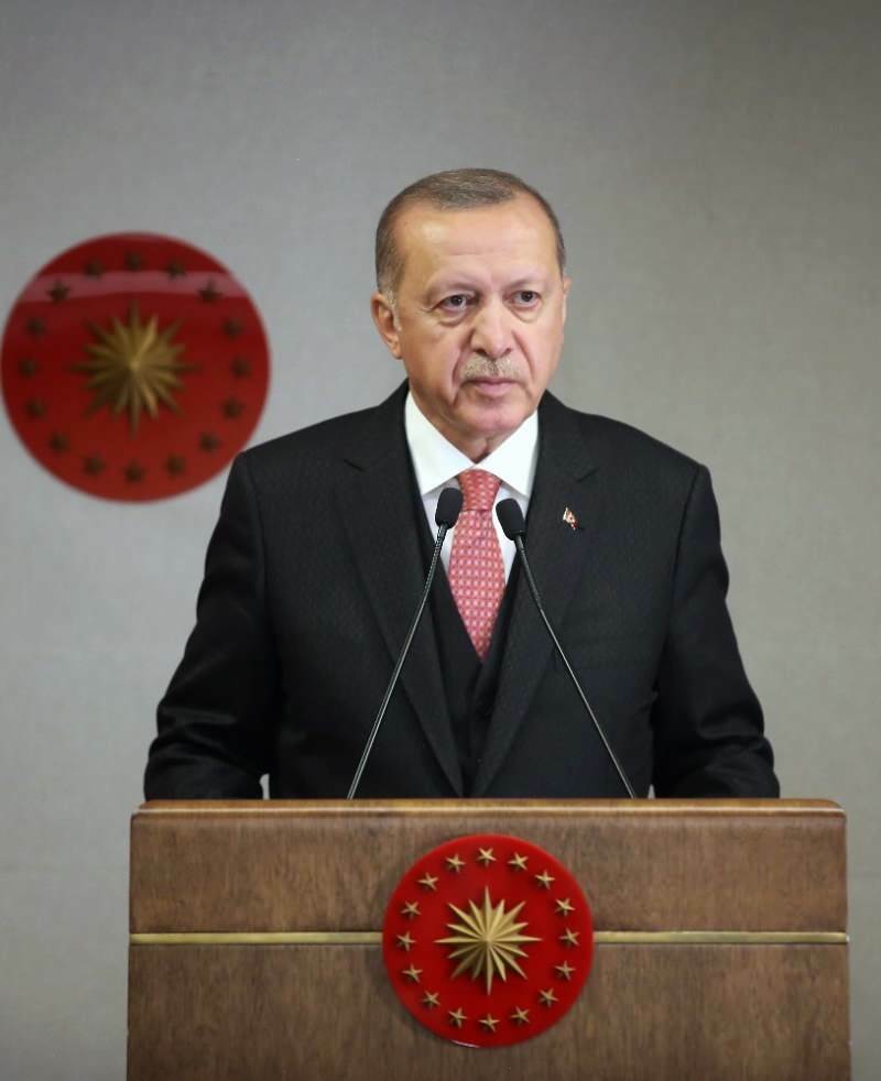 Le président Erdoğan s'est exprimé après la réunion du cabinet