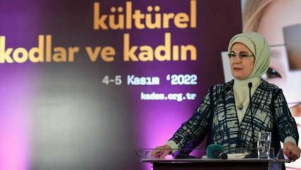 Emine Erdogan est le 5e président de KADEM. Sommet international sur les femmes et la justice