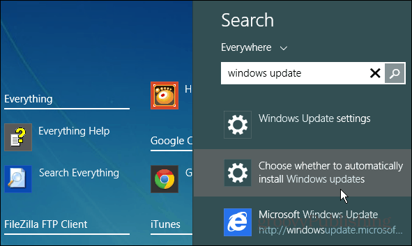 Rechercher les mises à jour Windows