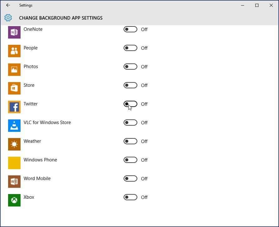 Modifier les paramètres de l'application en arrière-plan2