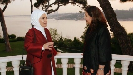 La Première Dame Erdoğan rencontre l'épouse du président irakien Serbagh Salih