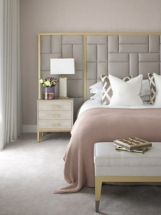 décoration de chambre beige