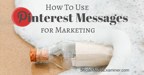 messages pinterest pour le marketing