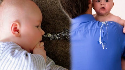 Les causes les plus courantes de vomissements chez les bébés! Qu'est-ce qui est bon pour vomir chez les bébés?