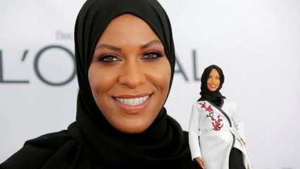 Hijab avec un hijab est devenu Barbie!
