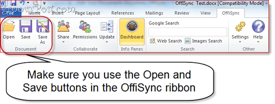 OffiSync: synchroniser Google Docs avec Office 2010