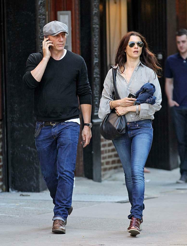 Daniel Craig et sa femme Rachel Wisz