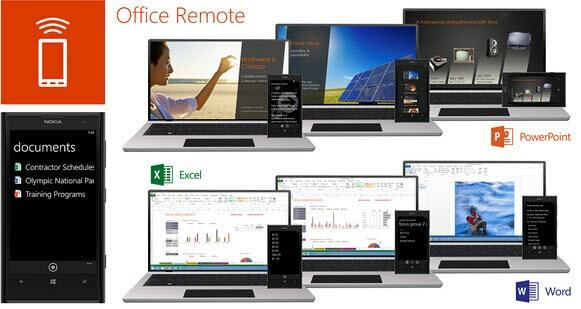 Contrôlez vos présentations et autres documents Office avec Office Remote
