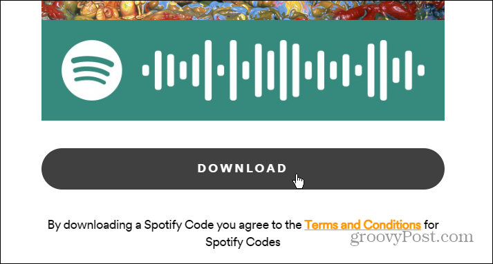 Créer et scanner des codes Spotify