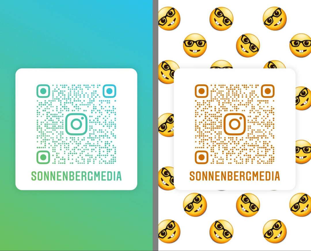 comment-créer-un-instagram-qr-code-pour-partager-un-profil-changer-couleur-design-options-emoji-pattern-sonnenbergmedia-example-12