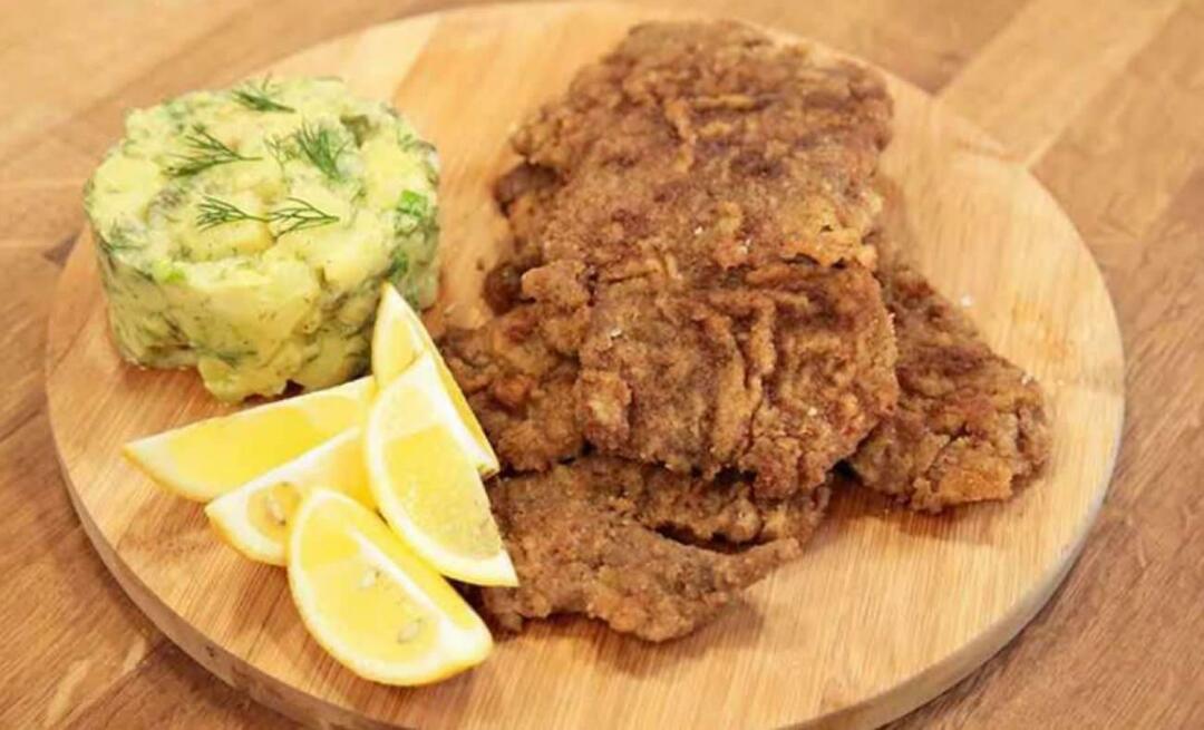 Soyez prêt à manger en 30 minutes! Comment faire une escalope de veau? Recette d'escalope viennoise de bœuf !