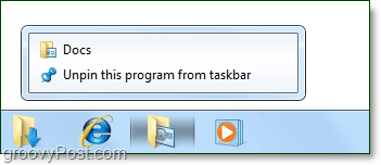 dossiers multipliés épinglés à la barre des tâches de Windows 7