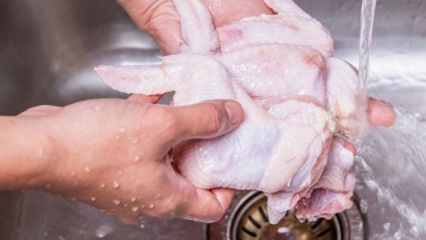 Comment nettoyer le poulet? 