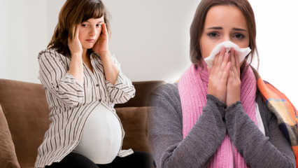 Quels sont les rhumes et la grippe bons pour les femmes enceintes? Traitement de la grippe à domicile pendant la grossesse de Saraçoğlu