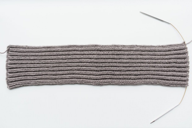Méthode de tricotage de bande de cheveux