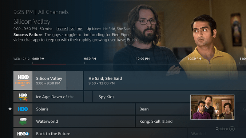 La nouvelle mise à jour d'Amazon Fire TV se concentre sur la programmation en direct