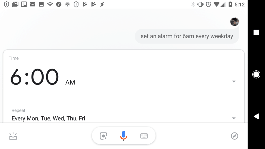google assistant jouer des alarmes et des rappels