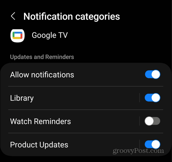 Arrêter les notifications Android 