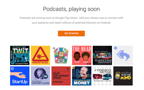 google play accueille les podcasts