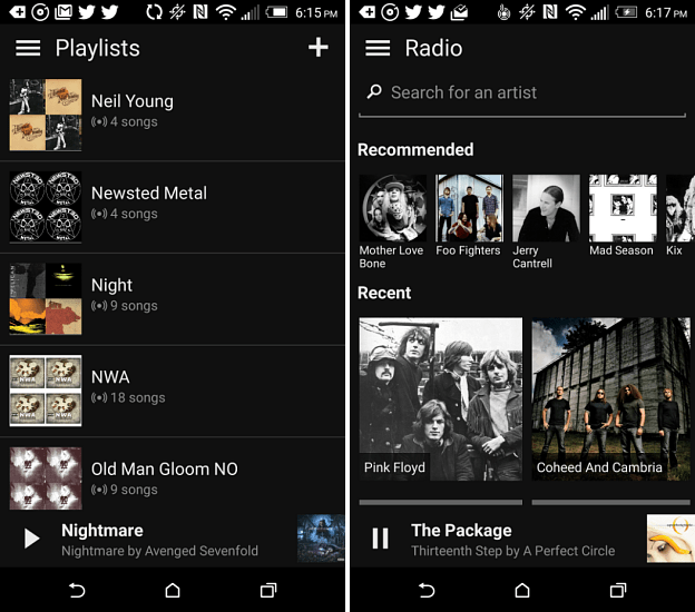 Groove Music sur Android