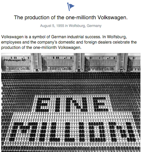 image de l'histoire de Volkswagen