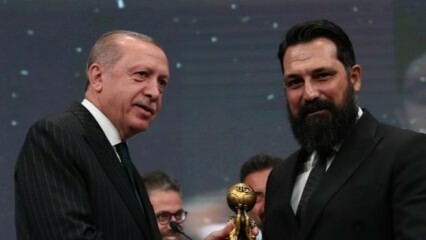 Prix ​​à Bülent İnal du président Erdoğan!