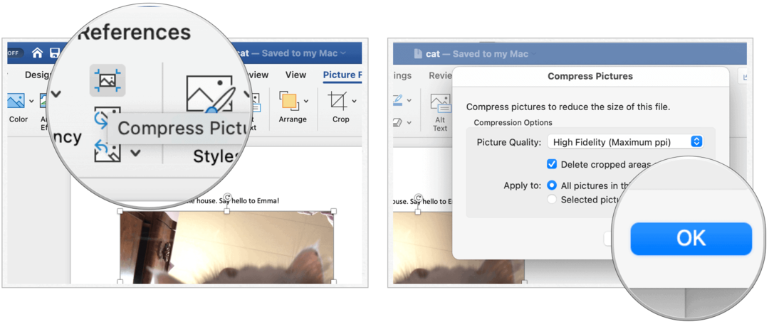 Comment compresser des images dans Microsoft Word