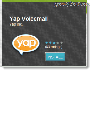 Yap Voicemail du marché Android