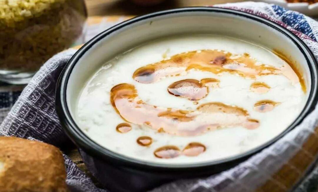 Comment faire la soupe paradisiaque locale de Bursa? la recette de la soupe céleste