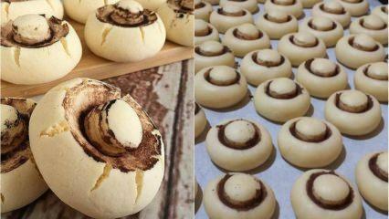 Comment faire le biscuit aux champignons le plus simple? La façon pratique de faire des biscuits aux champignons