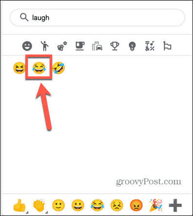 google docs sélectionnez emoji