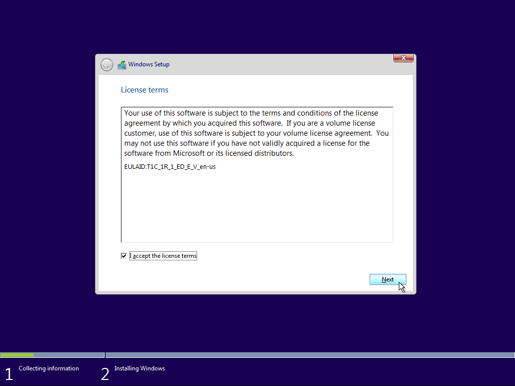 03 CLUF Windows 10 Clean Install
