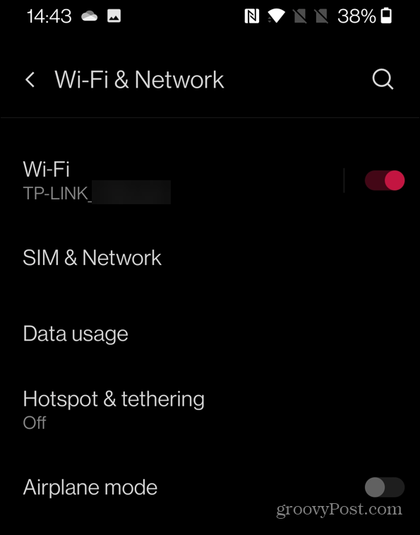 wifi et réseau