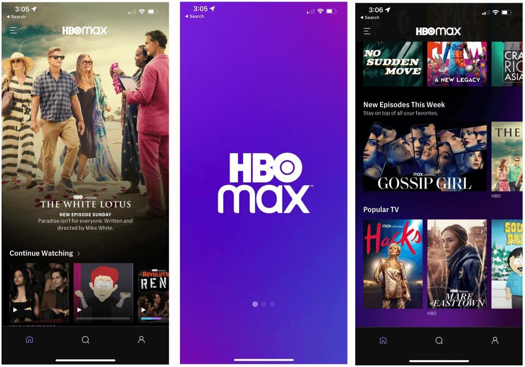 Meilleures applications iPhone HBO Max