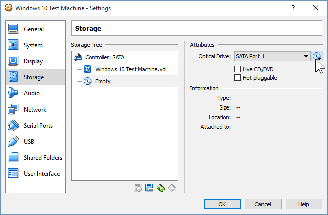10 Ajouter un fichier ISO (installation de Windows 10)