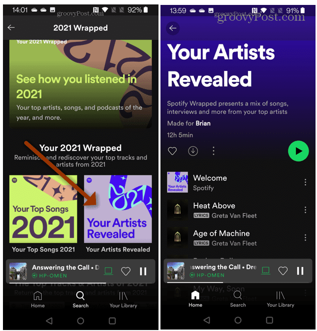 Vos artistes révélés Spotify