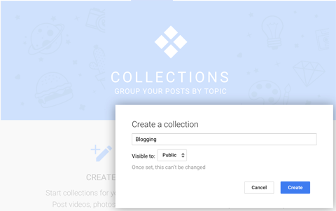collection google +
