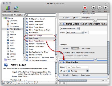 Combinez des PDF à l'aide d'Automator sous Mac OS X