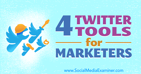 outils pour gérer le marketing Twitter