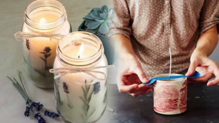 Comment faire une bougie parfumée à la maison? Conseils pour faire des bougies et restaurer la cire
