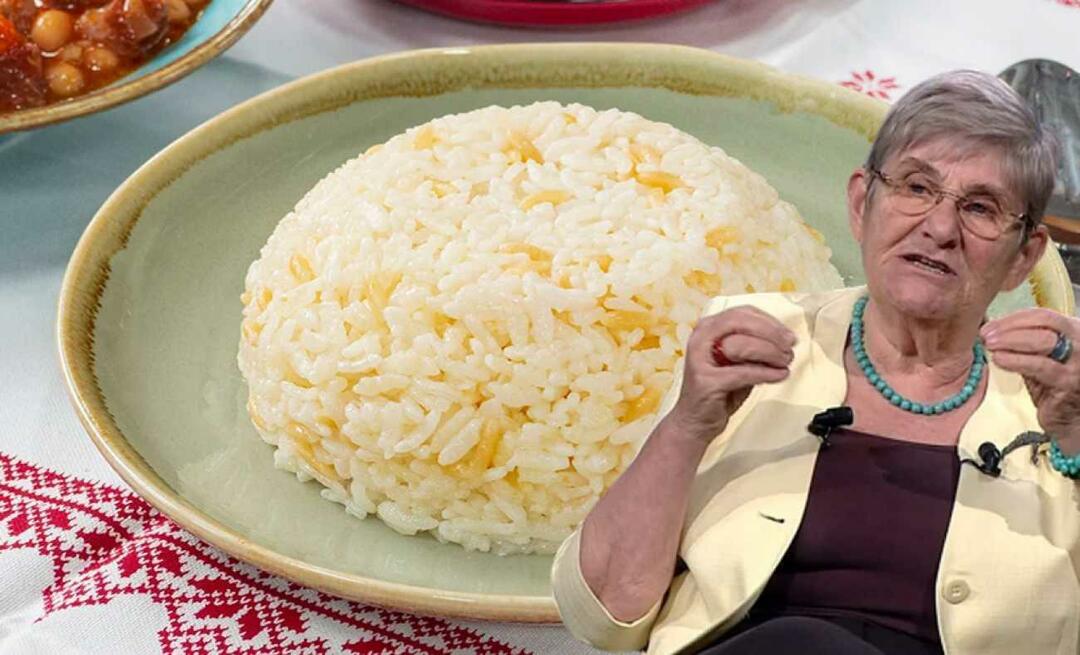 Avertissement de riz aux hommes de Canan Karatay! Le riz fait-il chuter les cheveux ?