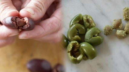 Comment extraire le noyau d'olives?