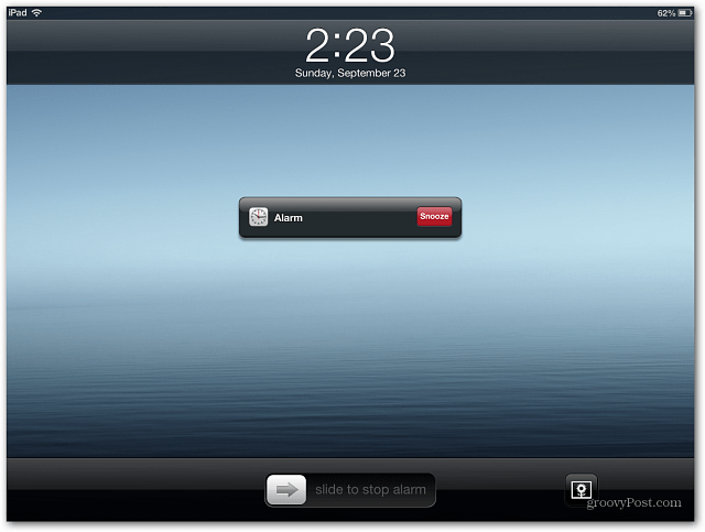 Réglez l'alarme iOS 6 pour vous réveiller avec n'importe quelle chanson