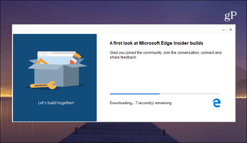 Installation d'Edge Chromium Windows 10