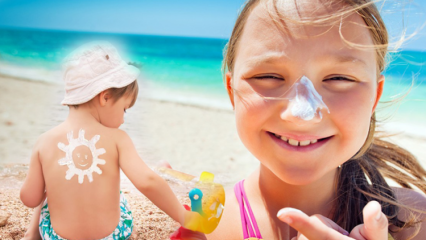 Comment choisir une crème solaire? Insolation et précautions chez les enfants