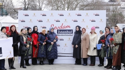 Les branches féminines de l'AK Party Istanbul sont en marche à Sevdam Istanbul!