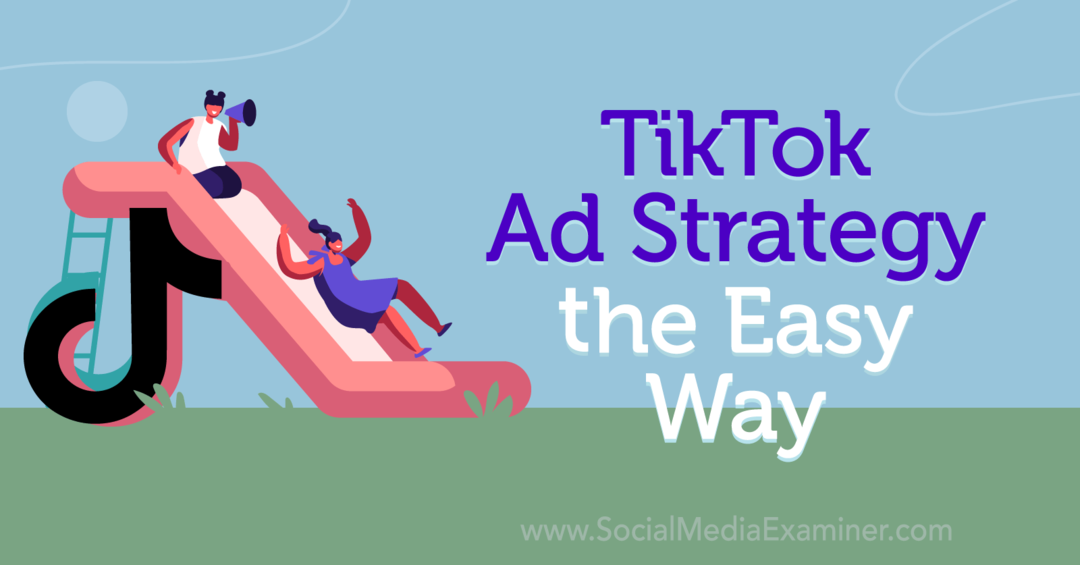 Stratégie publicitaire TikTok en toute simplicité: examinateur de médias sociaux