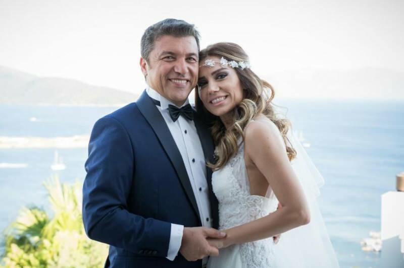 Photo de mariage d'Ismail Küçükkaya et de son ex-femme Eda Demirci