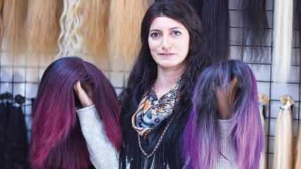 1 kilo de cheveux turcs équivaut à 10 mille TL! Ceux qui ont entendu ne pouvaient cacher leur étonnement ...